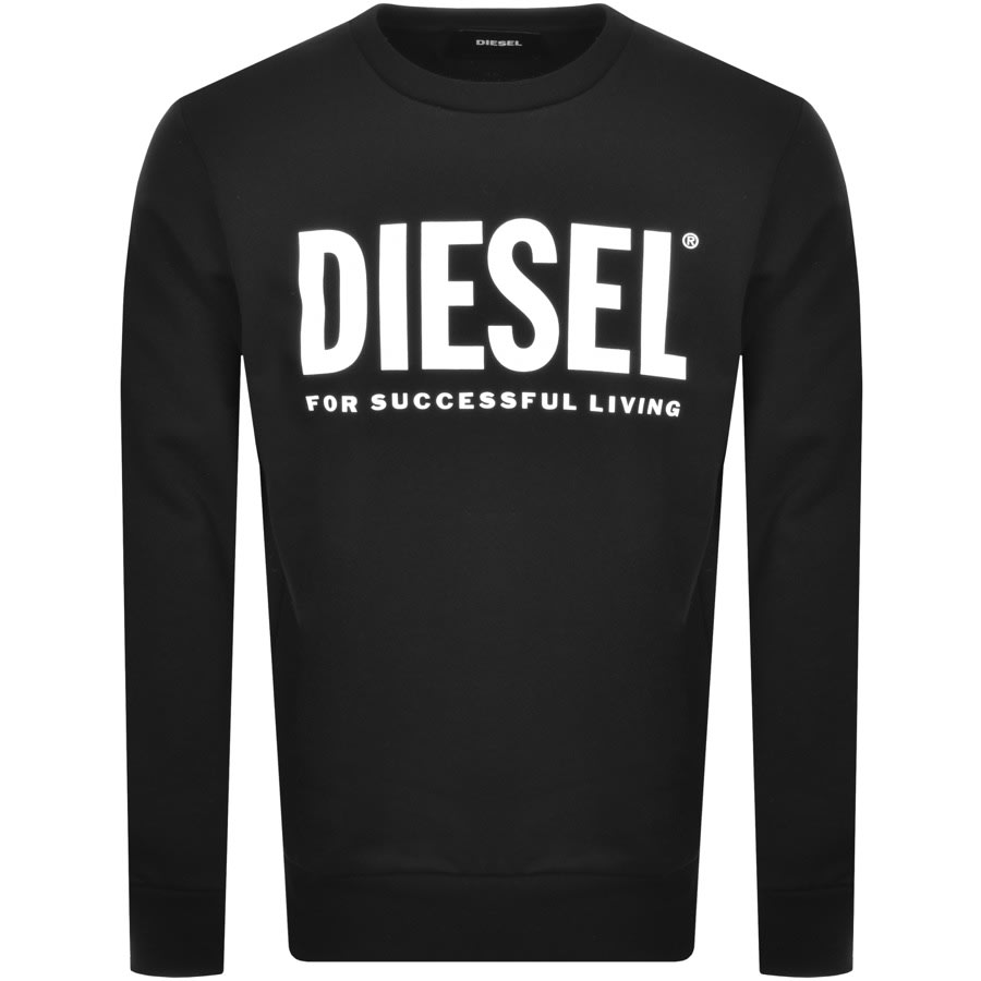 Alternative Image for ProductDiesel Division Sweatshirt Black1